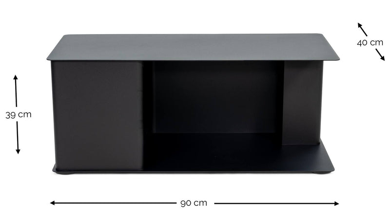 Spinder ADAPTABLE Couchtisch Stahl Minimalistisch Schwarz