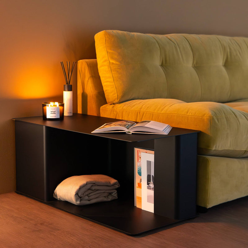 Spinder ADAPTABLE Couchtisch Stahl Minimalistisch Schwarz