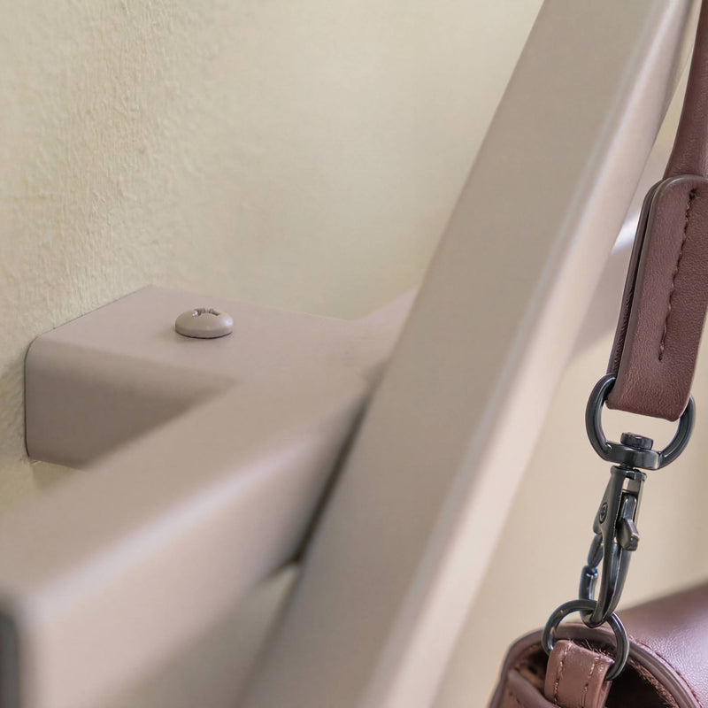 Spinder Garderobe Matches XS Stahl Silky Taupe Minimalistisch Modern