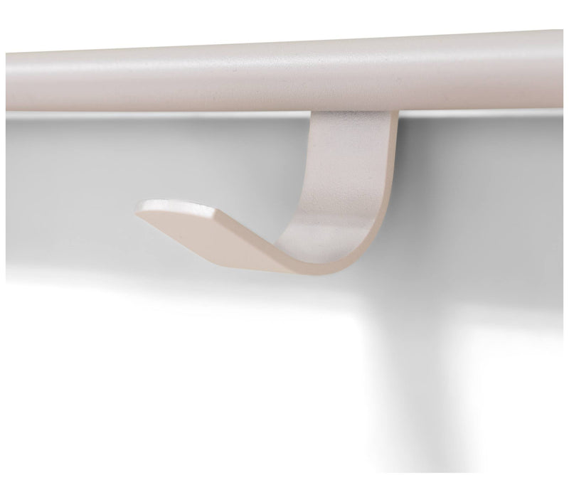 Wandgarderobe REX 1 in Silky Taupe Garderobenhaken von Spinder