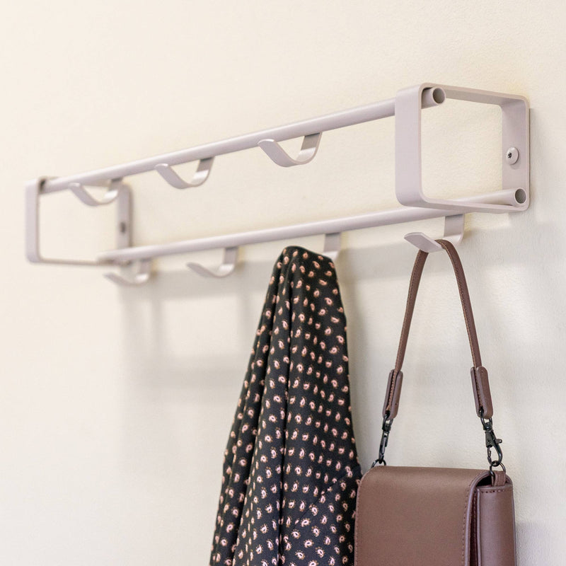 Wandgarderobe REX 1 in Silky Taupe Garderobenhaken von Spinder