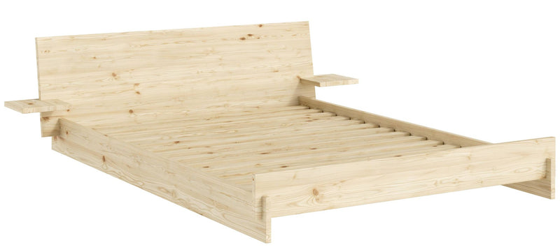 Massivholzbett LATCH Raw Kiefer natur 3 Größen von Karup
