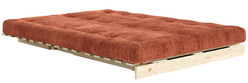 Sofa Schlafsofa ROOTS 140 Polster Cord Kiefer massiv unbehandelt Karup