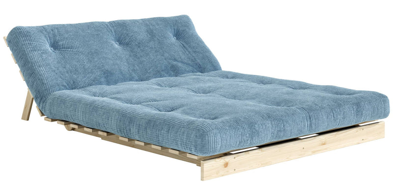 Sofa Schlafsofa ROOTS 140 Polster Cord Kiefer massiv unbehandelt Karup