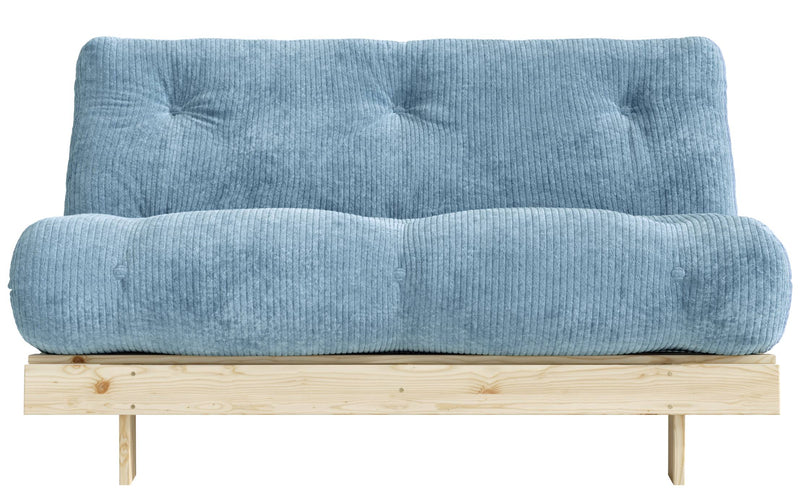 Sofa Schlafsofa ROOTS 140 Polster Cord Kiefer massiv unbehandelt Karup