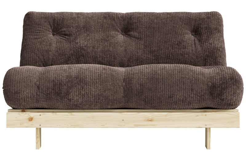Sofa Schlafsofa ROOTS 140 Polster Cord Kiefer massiv unbehandelt Karup