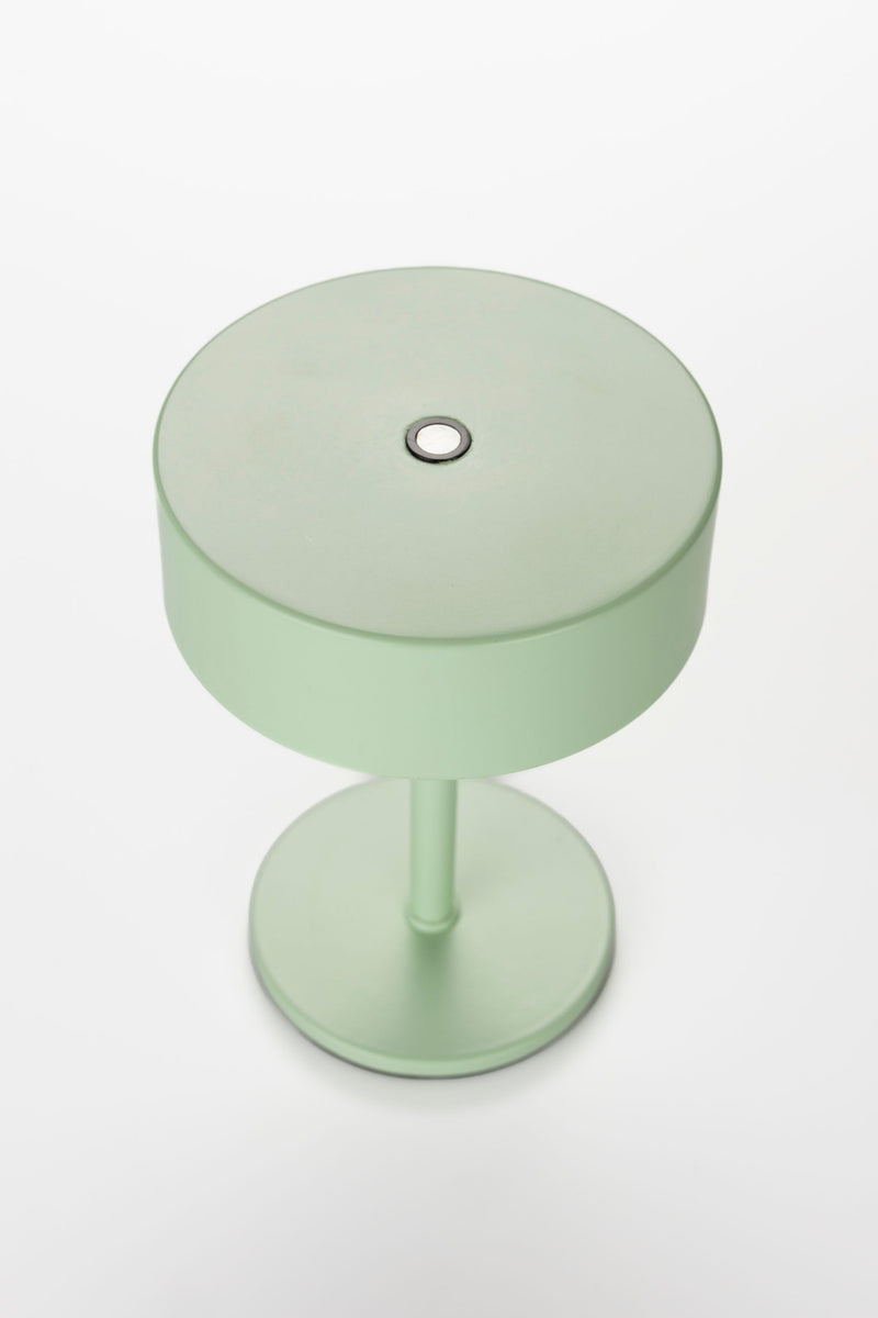 Tischlampe Mini Desert Sage von Zuiver, kabellos mit Touch-Dimmer