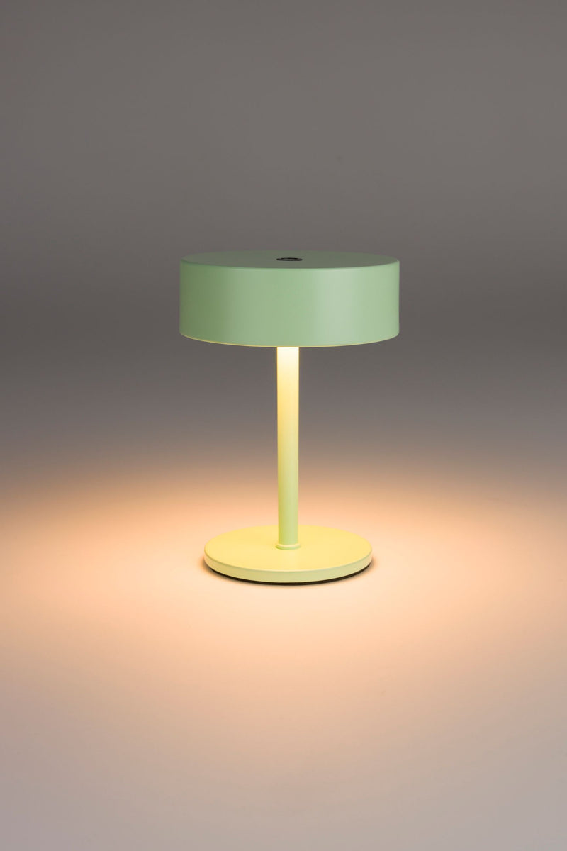 Tischlampe Mini Desert Sage von Zuiver, kabellos mit Touch-Dimmer