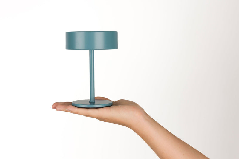 Tischlampe Mini Vintage Indigo kabellos mit Touch-Dimmer von Zuiver