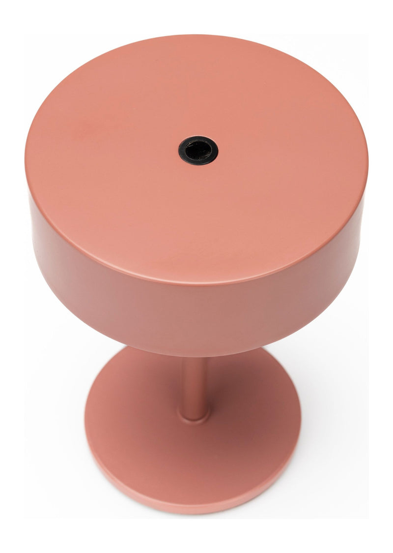 Kabellose Tischlampe Mini Marsala von Zuiver in Rot mit Touch-Dimmer