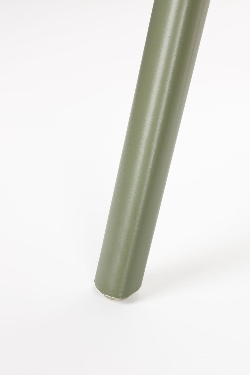 Gartenstuhl Horizon 4er-Set, Forest Green aus Polypropylen von Zuiver