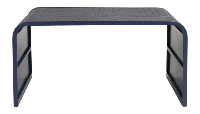 Couchtisch Tiles Zuiver Blau mit Fliesenoptik für Indoor & Outdoor
