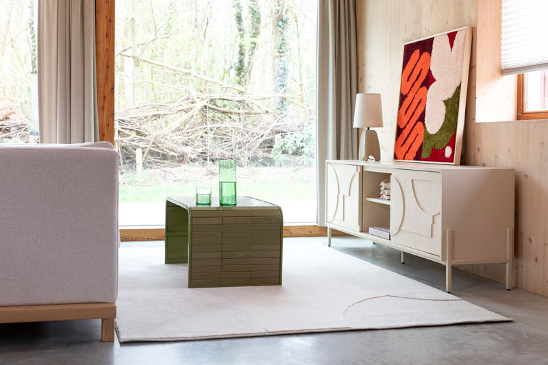 Couchtisch Tiles Green von Zuiver mit Fliesen-Optik, Indoor & Outdoor