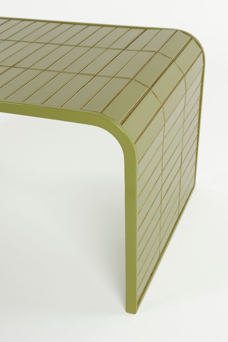 Couchtisch Tiles Green von Zuiver mit Fliesen-Optik, Indoor & Outdoor