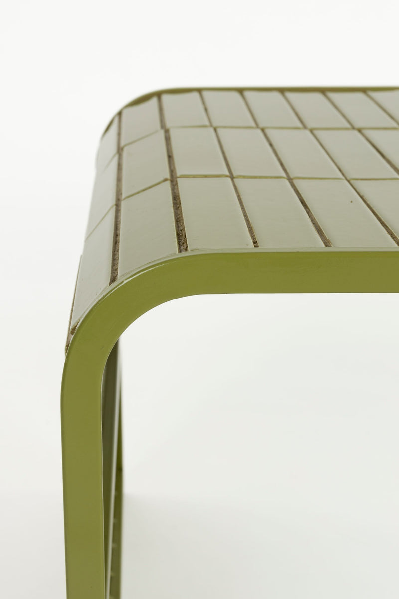 Couchtisch Tiles Green von Zuiver mit Fliesen-Optik, Indoor & Outdoor