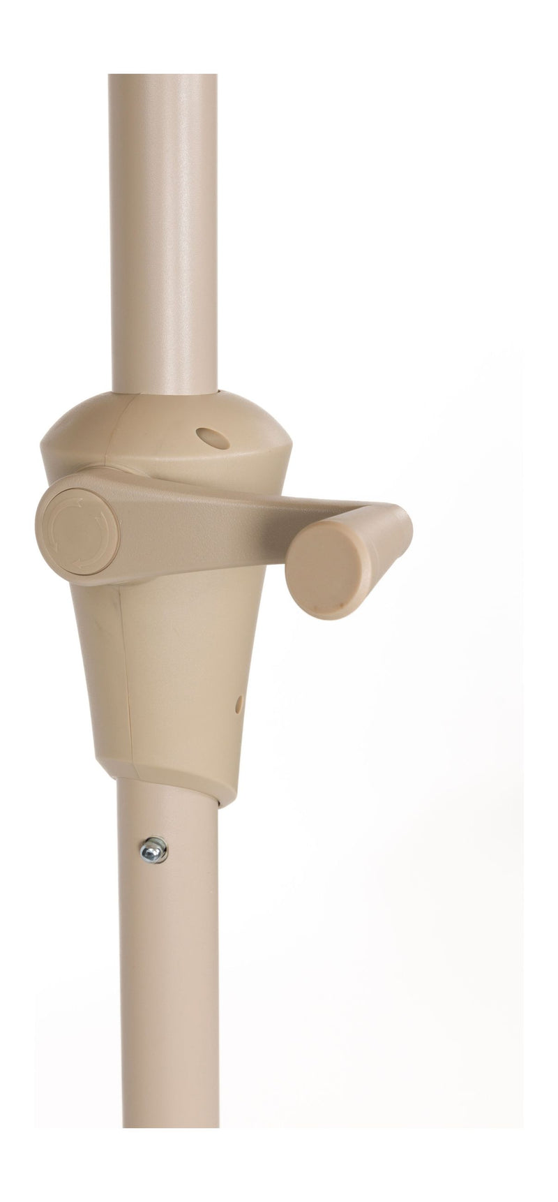 Sonnenschirm Sunshine Zuiver, Beige mit Ständer und Schutzhülle