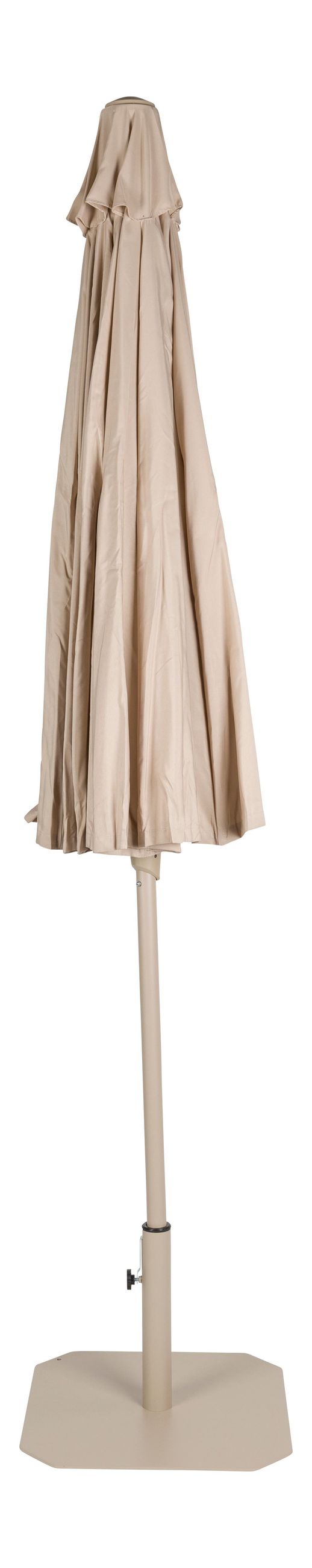 Sonnenschirm Sunshine Zuiver, Beige mit Ständer und Schutzhülle