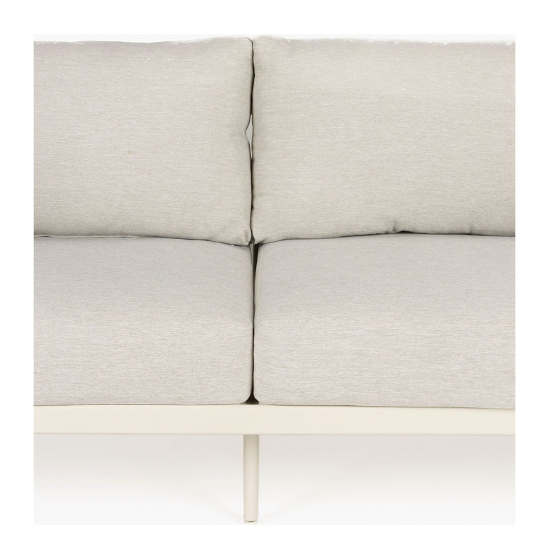 Gartenmöbel-Set Vista mit Sofa & Coffee Table, Aluminium Beige