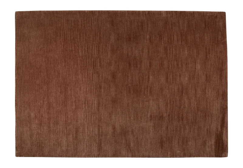 Teppich Luwte 160x230 Terracotta von Zuiver aus weichem Polyester