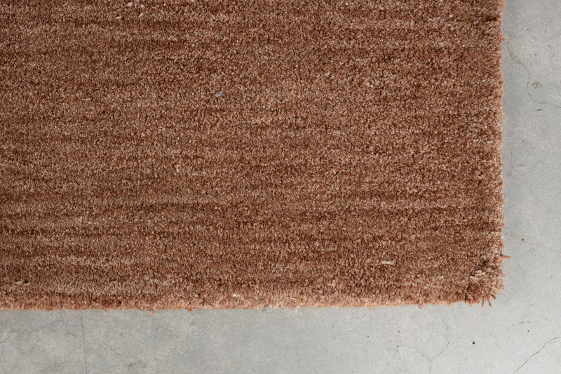 Teppich Luwte 200x300 cm Terracotta von Zuiver aus weichem Polyester