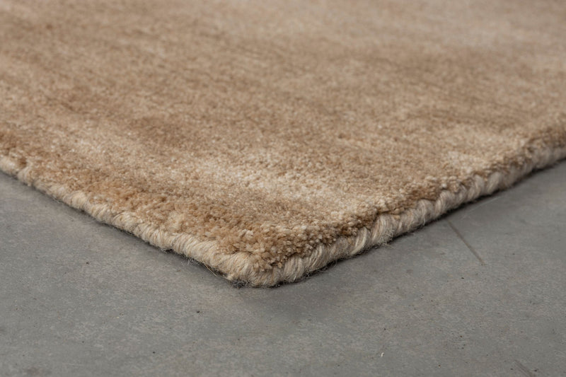 Teppich Luwte 200x300 cm Beige, weicher Polyester von Zuiver