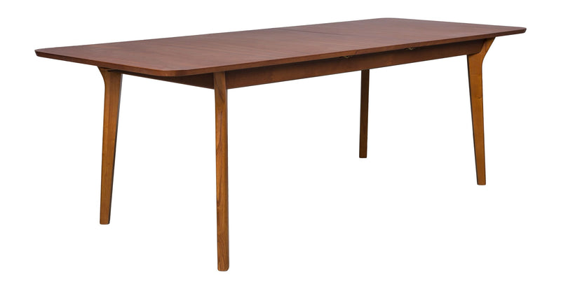 Esstisch Ellen ausziehbar 180-220 cm, Nussbaum-Optik von Zuiver