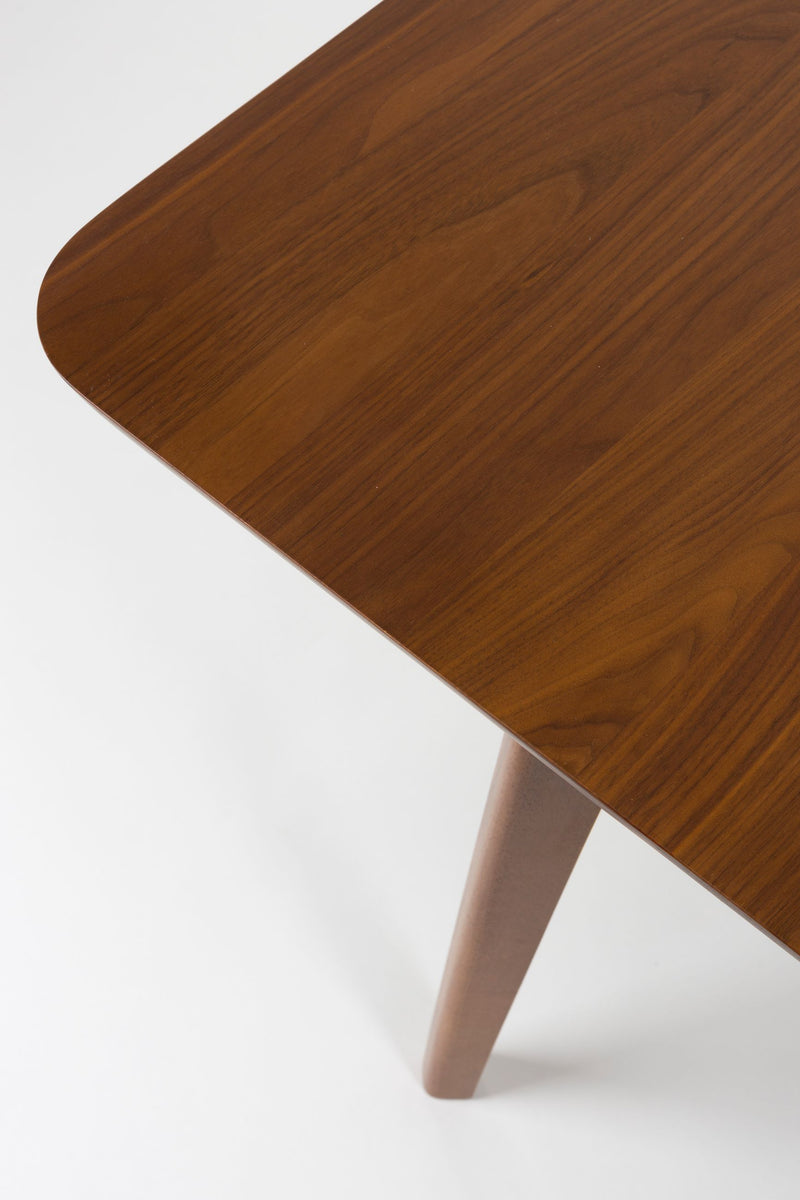Esstisch Ellen ausziehbar 180-220 cm, Nussbaum-Optik von Zuiver