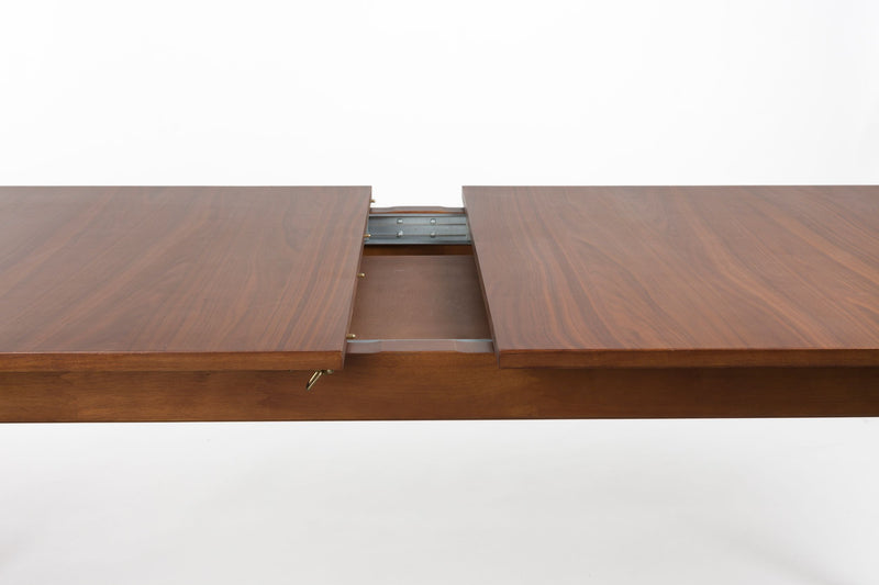 Esstisch Ellen ausziehbar 180-220 cm, Nussbaum-Optik von Zuiver