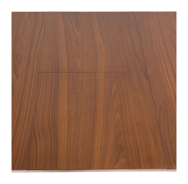Esstisch Ellen ausziehbar 180-220 cm, Nussbaum-Optik von Zuiver