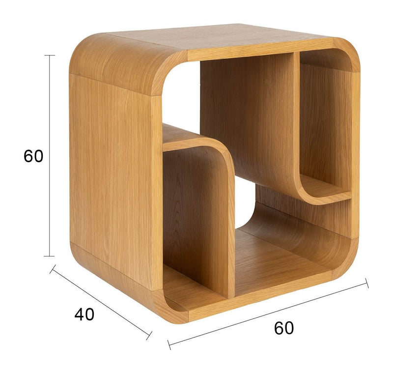 Schrank Seven S Zuiver, Eichenfurnier, horizontal/vertikal stellbar