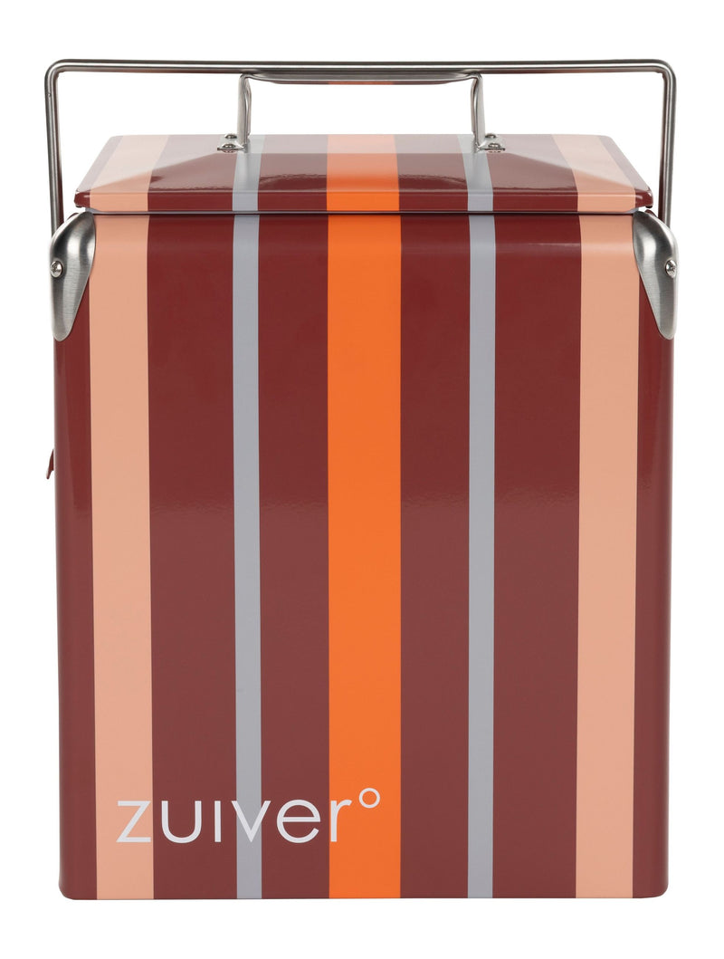 Kühler Cooler Be Wine Stripes Burgundy für Balkon und Terrasse