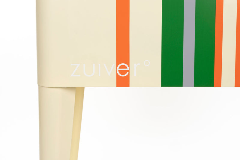 Kühlbox Cooler Be Cool Stripes Lemon mit Rollen, Griffen und