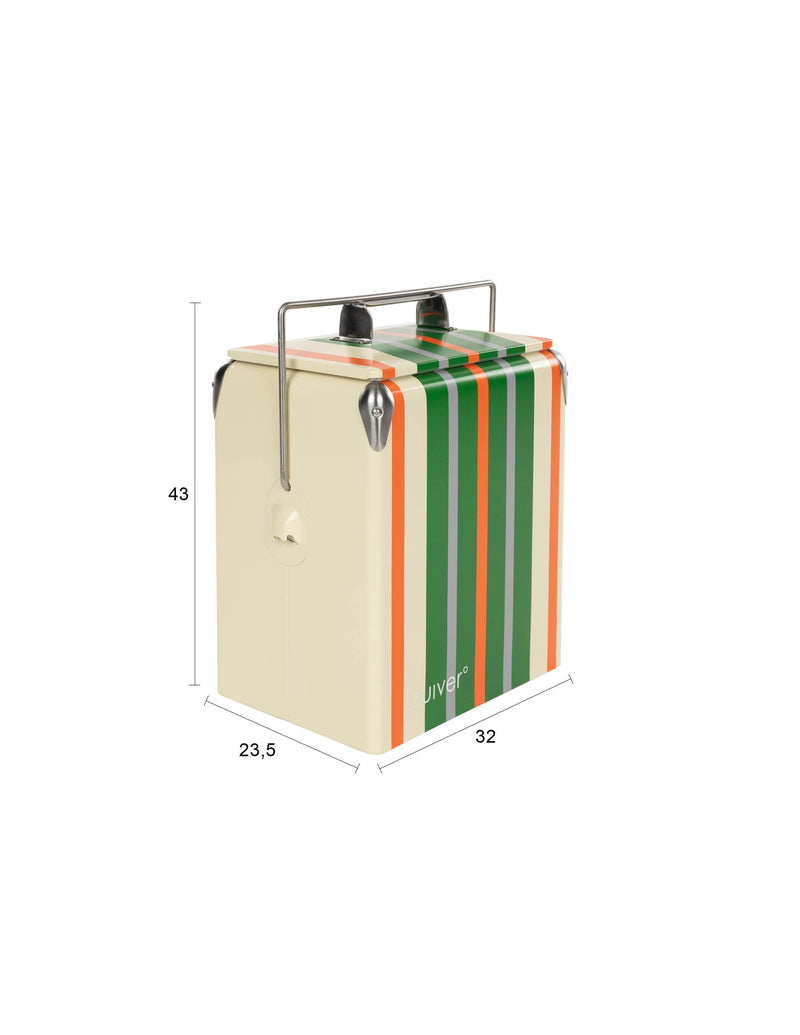 Kühler Cooler Be Wine Stripes Lemon von Zuiver für Balkon & Terrasse