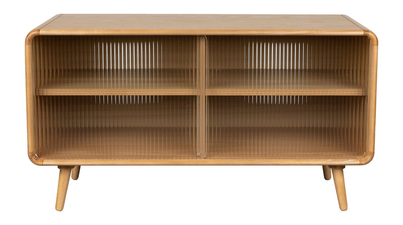Sideboard Rise Medium Natural mit Eichenfurnier von Zuiver