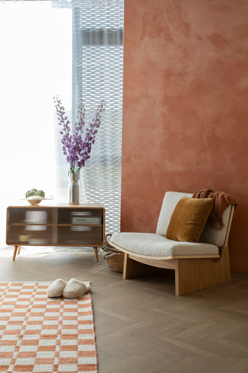 Sideboard Rise Medium Natural mit Eichenfurnier von Zuiver
