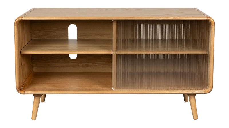 Sideboard Rise Medium Natural mit Eichenfurnier von Zuiver