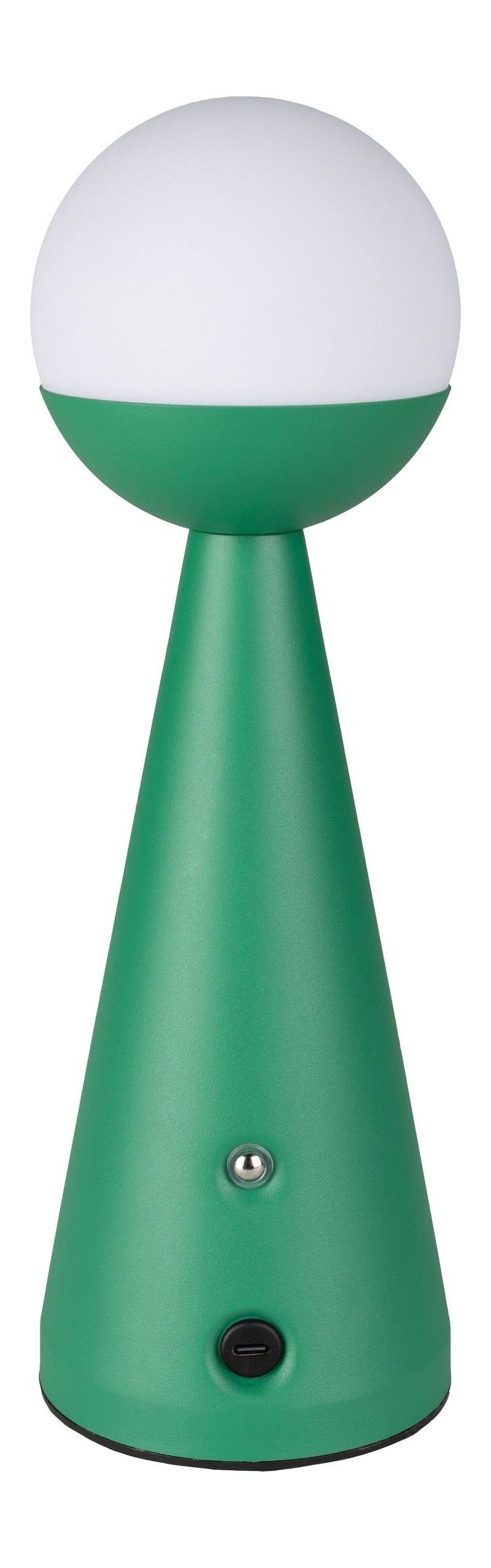 Tischlampe Bello Grün von Zuiver, kabellos & dimmbar für außen