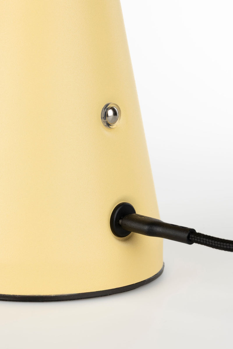 Tischlampe Bello Lemon von Zuiver, kabellos & dimmbar für Balkon
