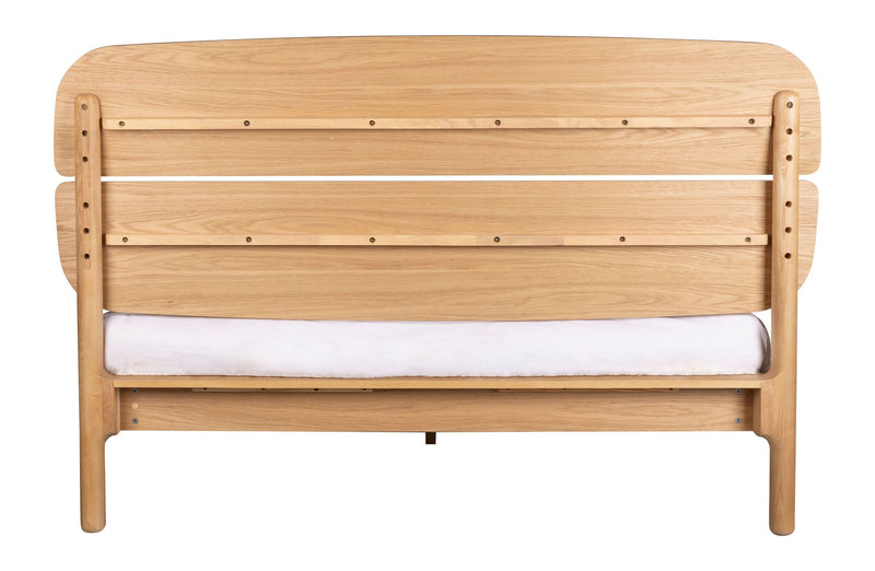Bett Storm 180 aus Eichenholz von Zuiver für das Schlafzimmer