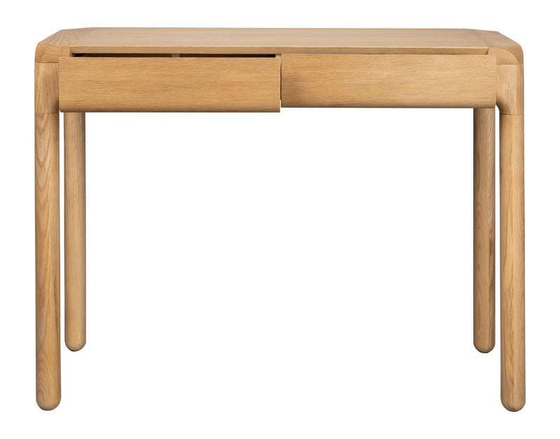 Konsolentisch Storm Natural, Eschenholz mit Eichenfurnier von Zuiver