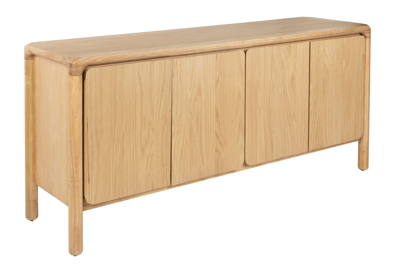 Sideboard Storm Natural aus Eichenfurnier für Wohn- und Schlafzimmer