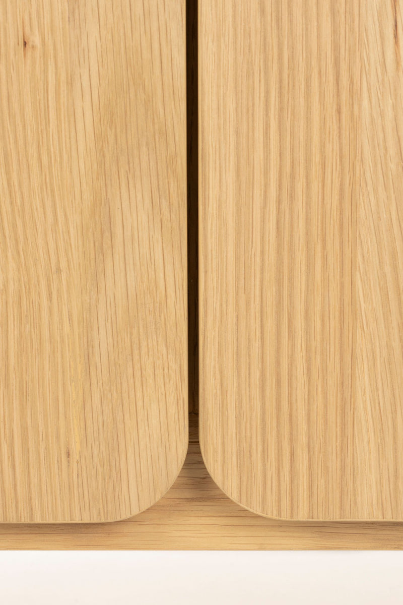 Sideboard Storm Natural aus Eichenfurnier für Wohn- und Schlafzimmer