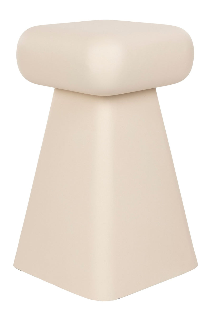 Hocker Earth Beige – multifunktionaler Beistelltisch von Zuiver