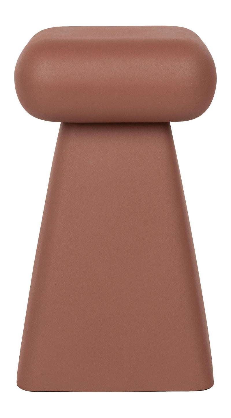 Hocker Earth Terracotta, Zuiver Beistelltisch aus Eisen für Wohnzimmer