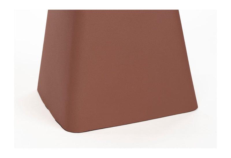 Hocker Earth Terracotta, Zuiver Beistelltisch aus Eisen für Wohnzimmer