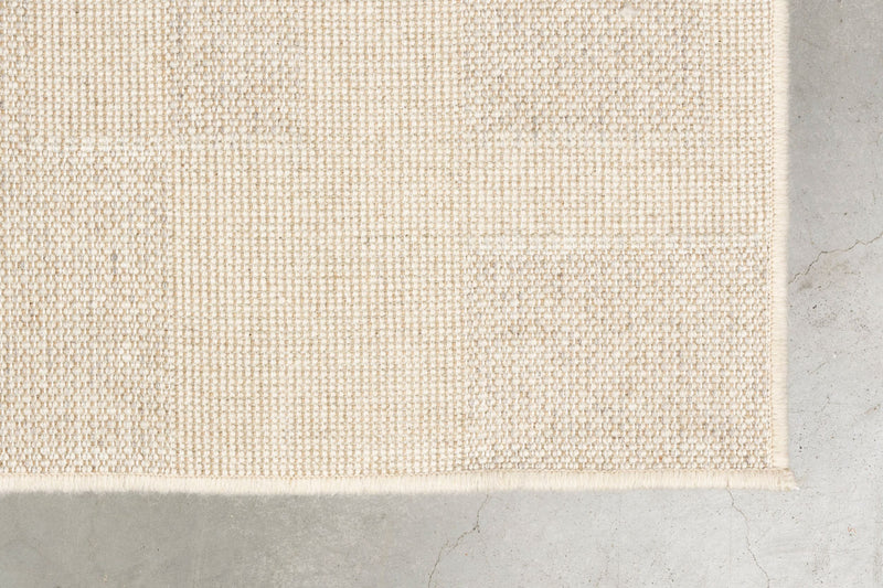Teppich Bricks 200x300 cm, Grau/Beige aus 100% Wolle von Zuiver