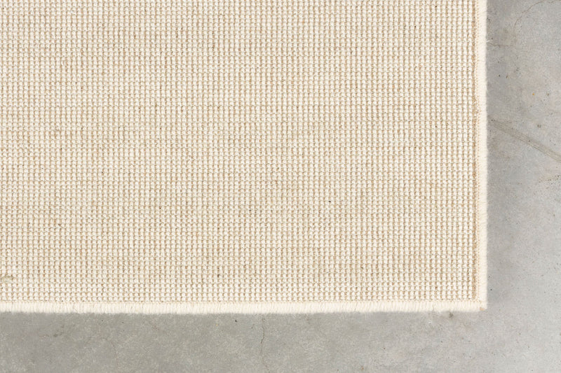 Wollteppich Crossing 160x230 cm in Beige mit grafischem Zebra-Muster