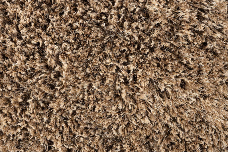 Hochflor-Teppich Tasty Zuiver 200x290 cm Braun aus 100% Wolle
