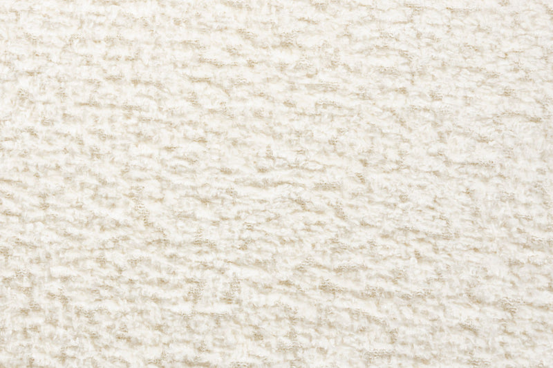 Esszimmerstuhl Bonnet 2er-Set, Off-White mit schwarzem Metallgestell