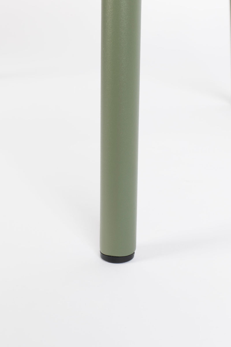 Gartensessel Vondel im 2er-Set, Grün aus Aluminium von Zuiver